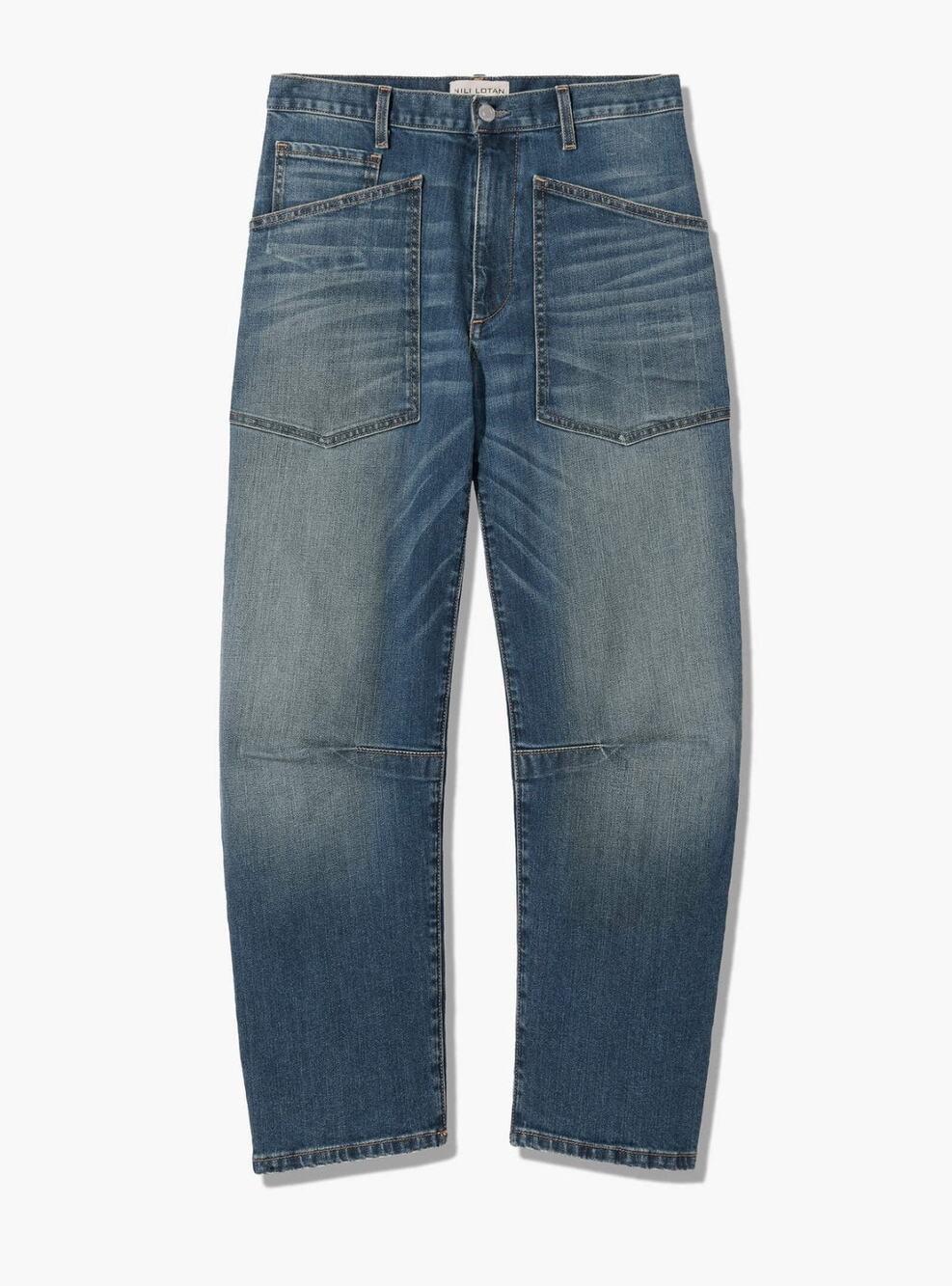 Nili Lotan Shon Barrel Jeans